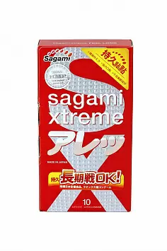 Утолщенные презервативы для пролонгации 0,09 Sagami Xtreme Feel Long