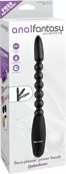 Анальный вибратор Flexa-Pleaser Power Beads