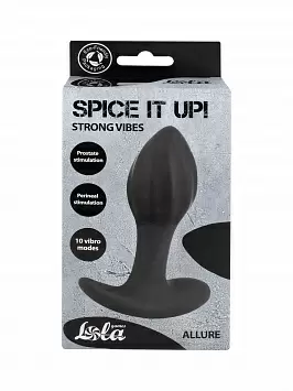 Анальная вибропробка для ношения Allure Spice it Up Lola Games