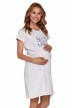 Платье футболка для беременных и кормящих