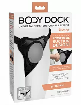 Трусы для страпона Elite Mini Body Dock PipeDream