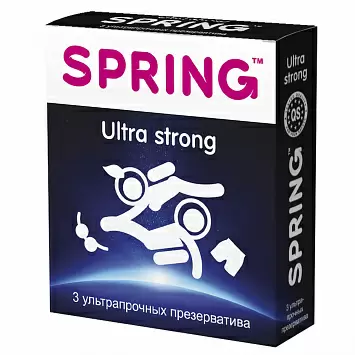 Ультрапрочные презервативы SPRING Ultra Strong