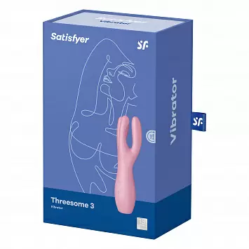 Вибростмулятор клитора и половых губ Threesome 3 Satisfyer