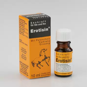 Капли унисекс для повышения энергии Эротизин тропфен (Erotisin Tropfen) Milan