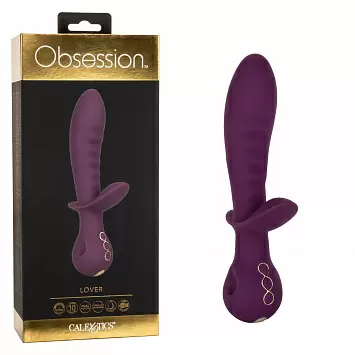 Универсальный вибратор для вагинального и анального сека Obsession Lover Calexotics
