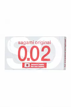 Полиуретановые презервативы 0.02 Sagami Original