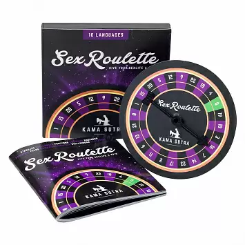 Игра настольная рулетка Камасутра Sex Roulette Kamasutra Tease&Please