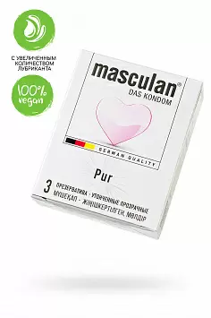 Ультра-тонкие презервативы Masculan Pure