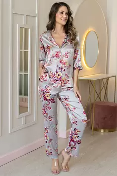Комплект блузка и брюки Grace 3136 Mia-Amore