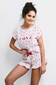 Пижама футболка и шорты Love is All Sensis