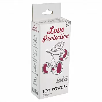 Пудра для игрушек с ароматом вишни Love Protection Lola Games 