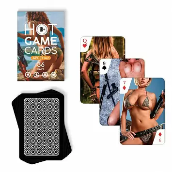 Карты игральные HOT GAME CARDS арсенал Лас Играс