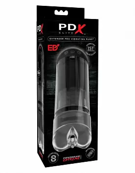 Вакуумная вибропомпа-мастурбатор PDX ELITE Extender Pro PipeDream