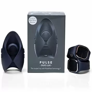 PULSE Duo Lux мужской вибратор (осцилятор) с 2 пультами ДУ для пар Hot Octopuss