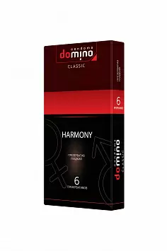 Презервативы гладкие Luxe Domino Harmony №6