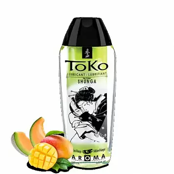 Съедобный лубрикант Дыня и манго Toko Aroma