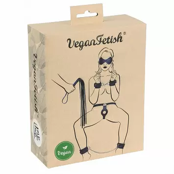 Набор для бдсм из 5 предметов Vegan Fetish