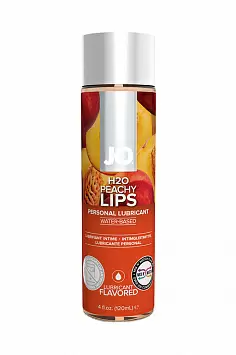 Съедобный лубрикант Сочный персик JO H2O Peachy Lips Flavored